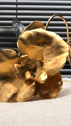 Collar Orquídea Oro