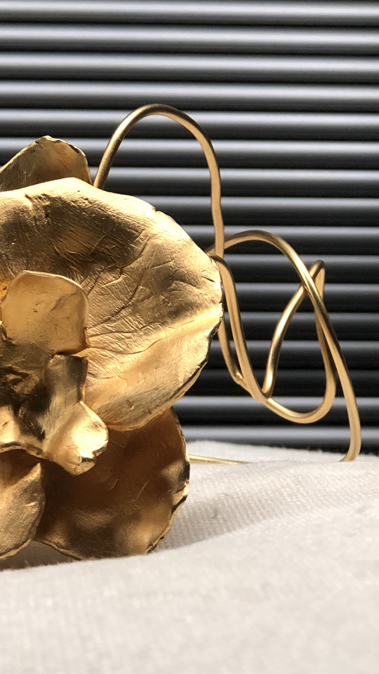 Collar Orquídea Oro